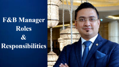 F&B Manager Roles & Responsibilities - Hotel Management Studies