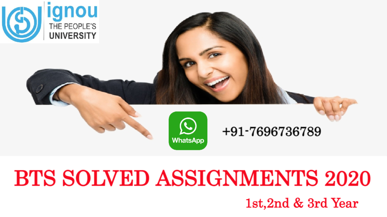 ignou bts assignment questions