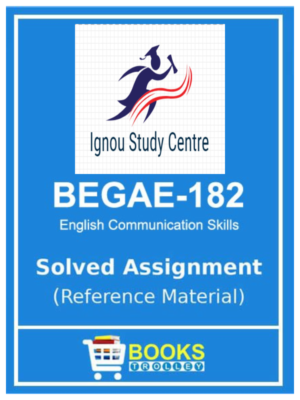 ignou begae 182 solved assignment 2021 22