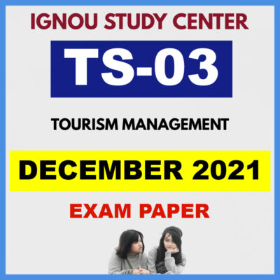 IGNOU TS03 DECEMBER 2021 Solved Question Paper