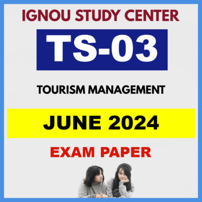 IGNOU BTS TS03 June 2024 Solved Question Paper