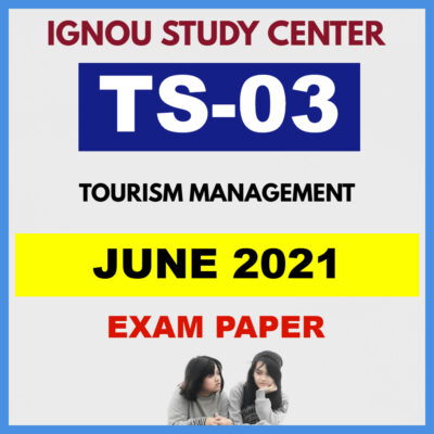 IGNOU TS03 June 2021 Solved Question Paper