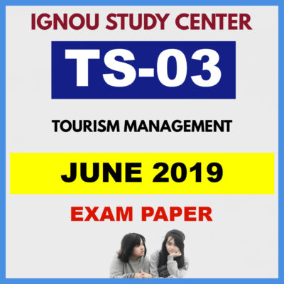 IGNOU TS03 June 2019 Solved Question Paper