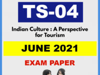 IGNOU TS04 JUNE 2021 Solved Question Paper