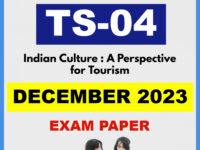 IGNOU TS04 DECEMBER 2023 Solved Question Paper