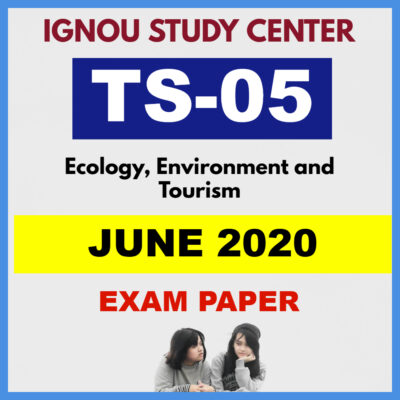 IGNOU TS05 JUNE 2020 Solved Question Paper