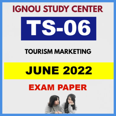 IGNOU TS06 JUNE 2022 Solved Question Paper