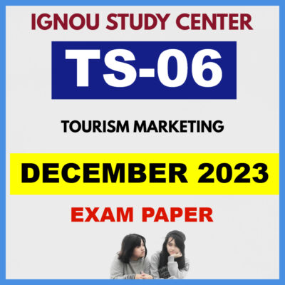 IGNOU TS06 DECEMBER 2023 Solved Question Paper